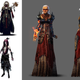 Illustration for article titled Talis “Official” Face, A Cyborg Shepard And Other BioWare Sketches